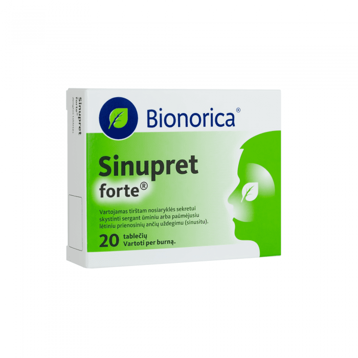 Sinupret forte dengtos tabletės N20