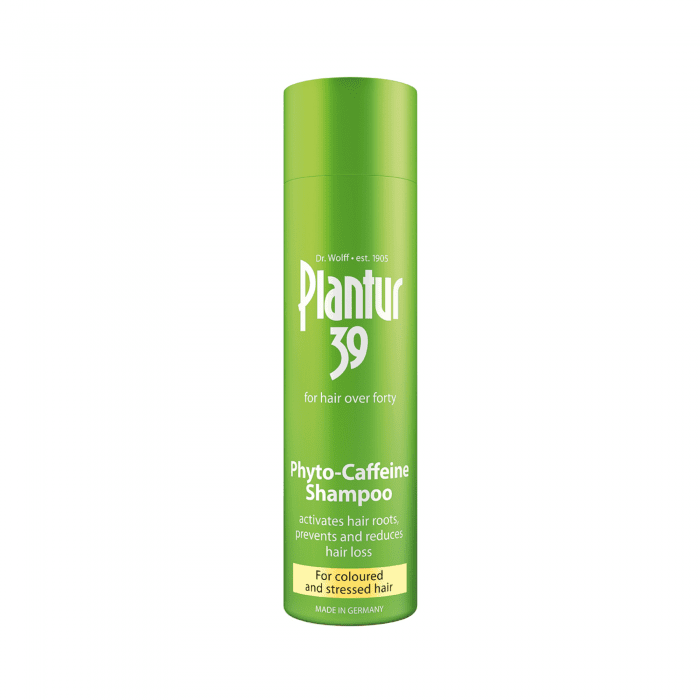 PLANTUR 39 dažytų ir pažeistų plaukų šampūnas su kofeinu nuo plaukų slinkimo 250 ml