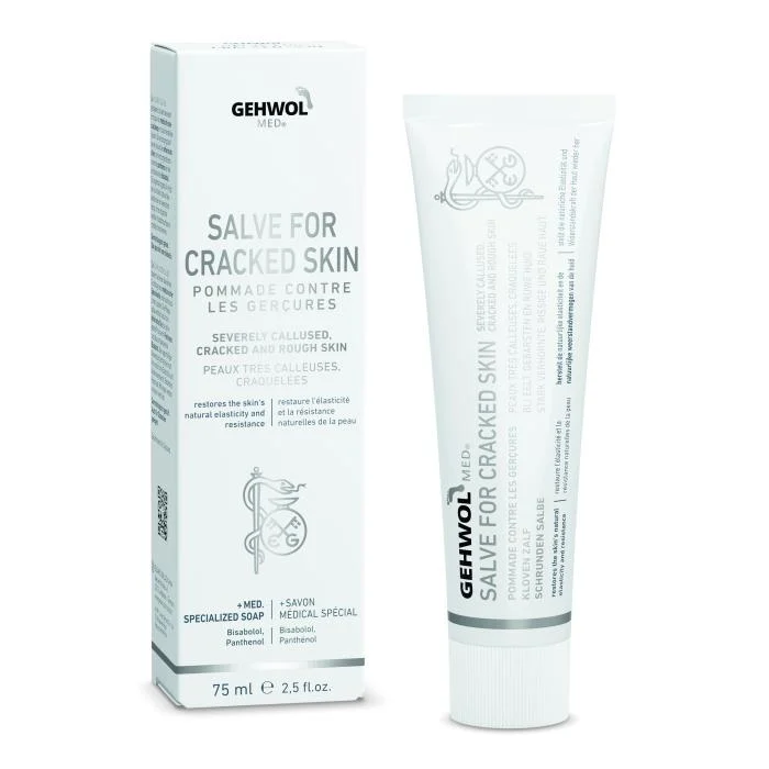 GEHWOL MED SALVE trūkinėjančios pėdų odos tepalas 75 ml