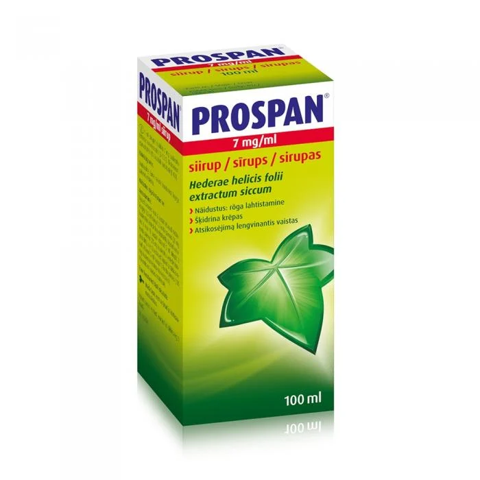 Prospan 7 mg/ml sirupas 100 ml