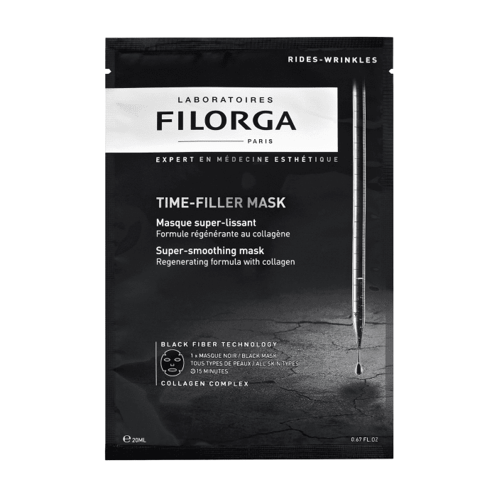 FILORGA lakštinė veido kaukė odai su ryškėjančiomis raukšlėmis TIME-FILLER MASK, 1 vnt., 23 g