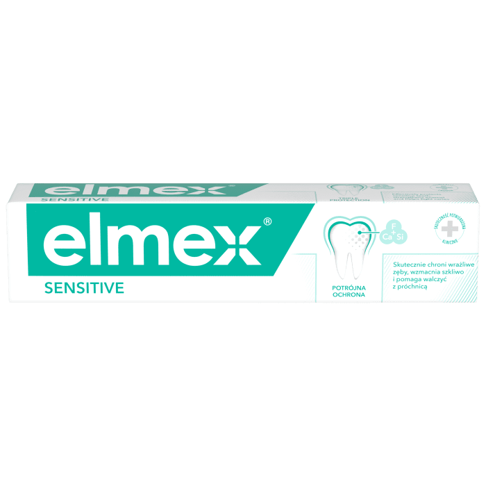 ELMEX dantų pasta jautriems dantims SENSITIVE, nuo 7 metų, 75 ml