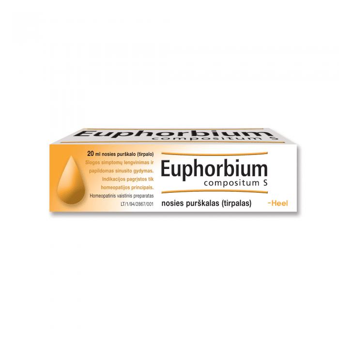 Euphorbium compositum S nosies purškalas (tirpalas) 20 ml
