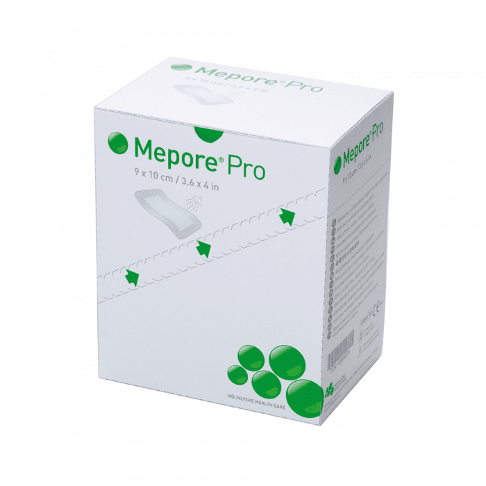 Mepore Pro neperšlampamas lipnus tvarstis 9 x 10 cm, N40