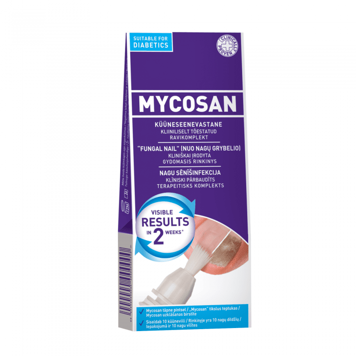 MYCOSAN 5 ml + 10 dildžių nagams N1