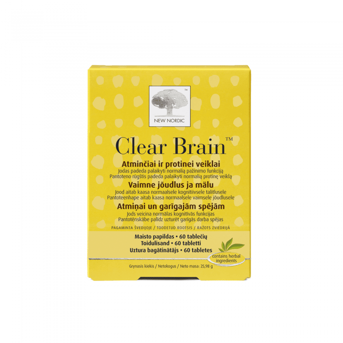 Clear Brain tabletės N60