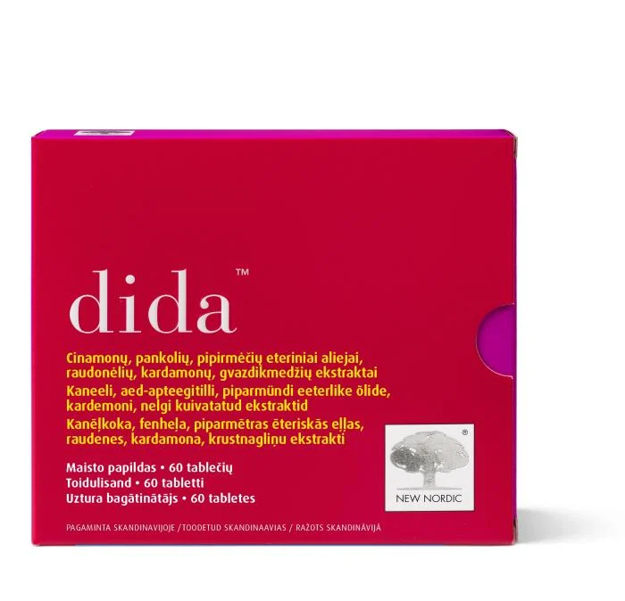 DIDA, 60 tablečių
