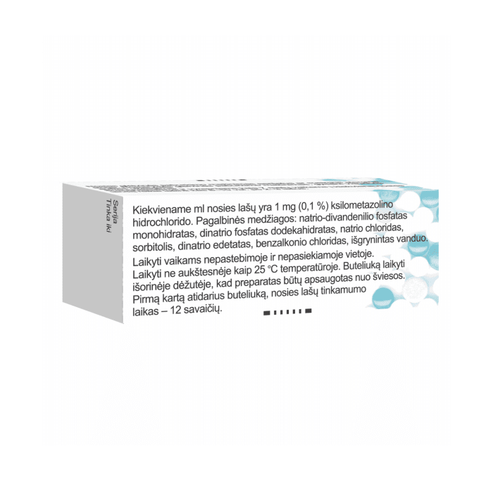 Galazolin 1 mg/ml nosies lašai 10 ml