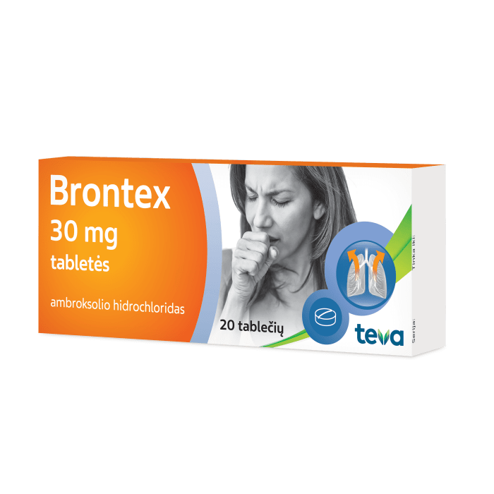 Brontex 30 mg tabletės N20