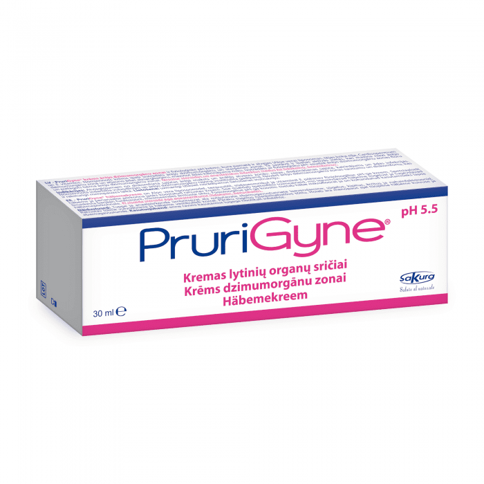 PRURIGYNE kremas lytinių organų sričiai PH 5.5, 30 ml 