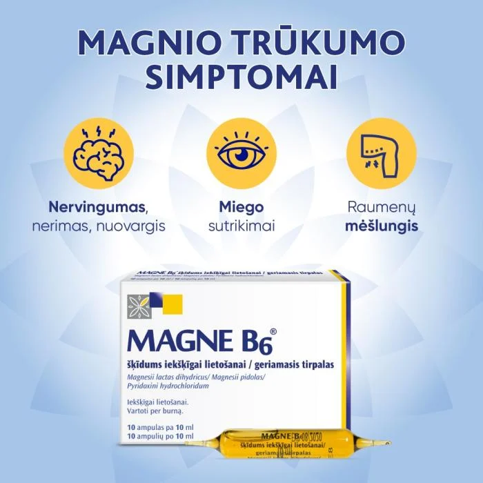 MAGNE B6 geriamas tirpalas 10 ml, N10