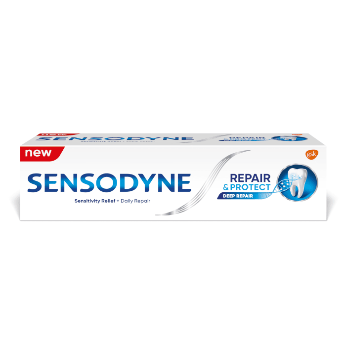 SENSODYNE Repair&Protect dantų pasta 75 ml
