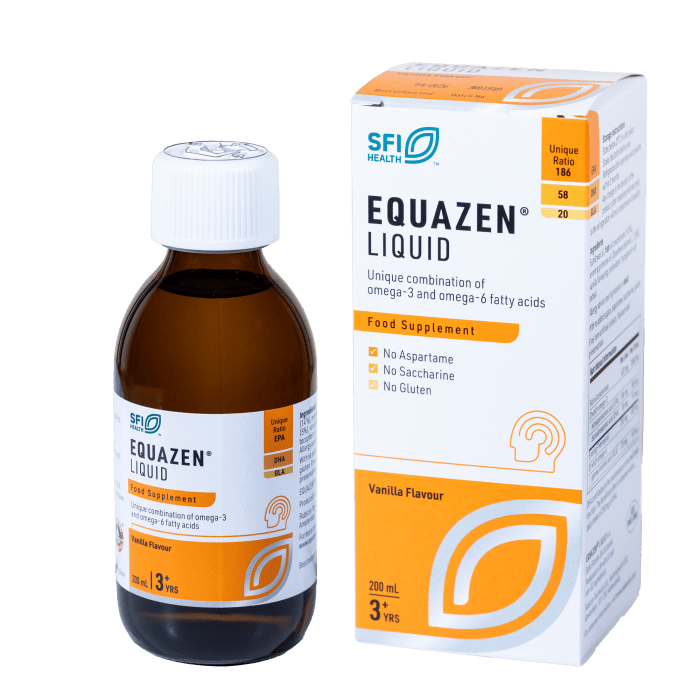 Equazen Eye Q vanilės skonio skystis 200 ml