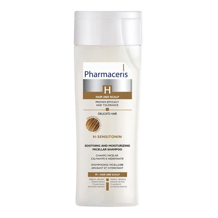 PHARMACERIS H, SENSITONIN šampūnas jautriai odai, 250ml