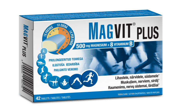 MAGVIT B6 PLUS tabletės N42