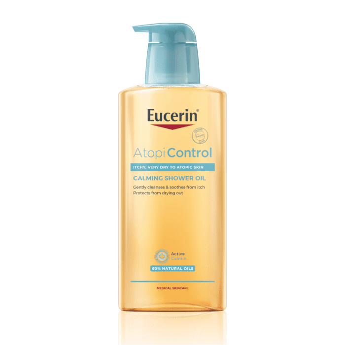 Eucerin vonios ir dušo aliejus atopinei odai AtopiControl, 400 ml