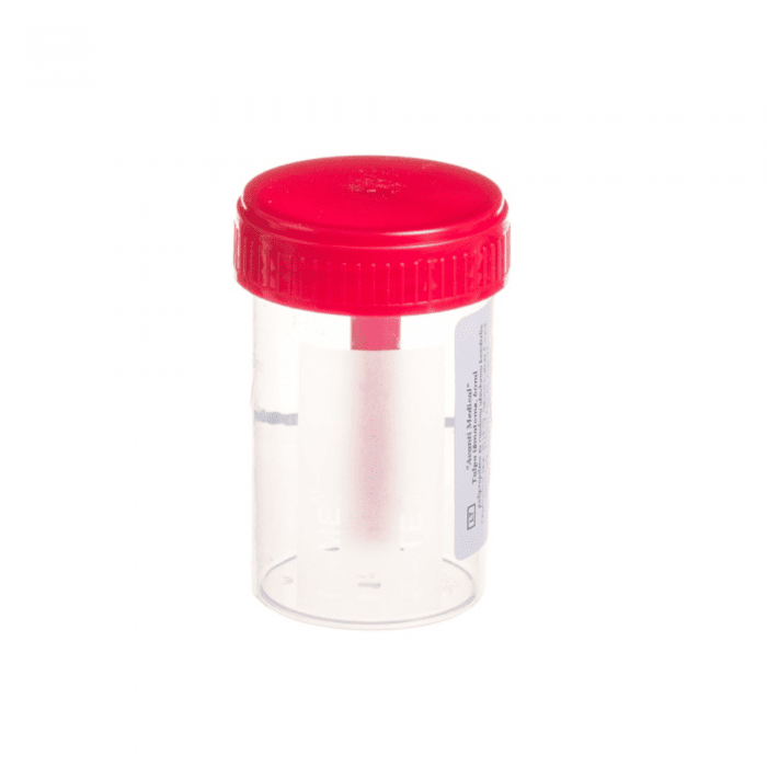 Avanti Medical indelis išmatų tyrimams su pagaliuku, nesterilus 60 ml