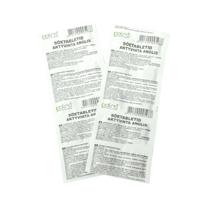 Aktyvinta anglis 250 mg tabletės N10