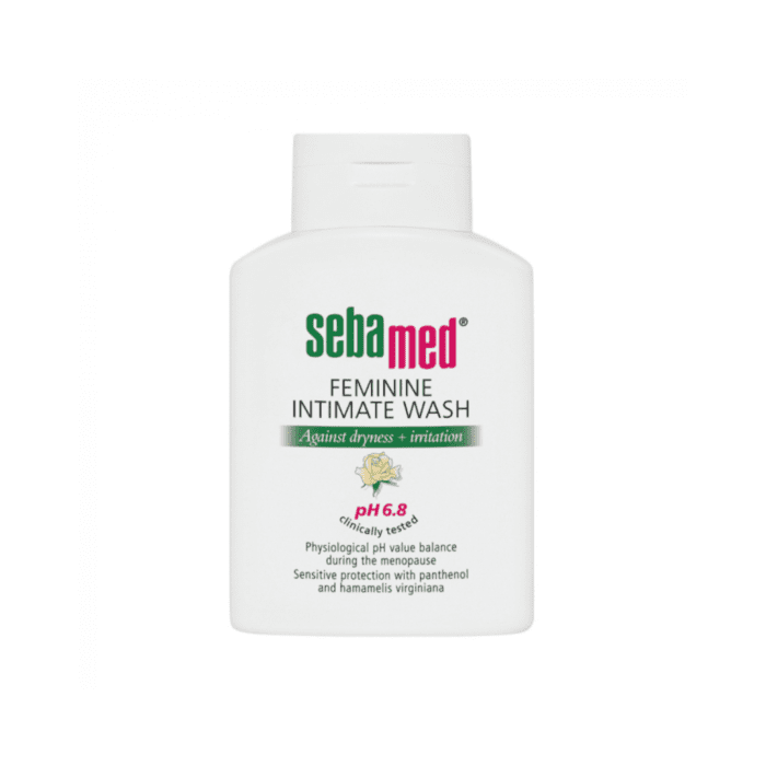 SEBAMED švelnus intymios higienos prausiklis menopauzei PH 6.8, 200 ml