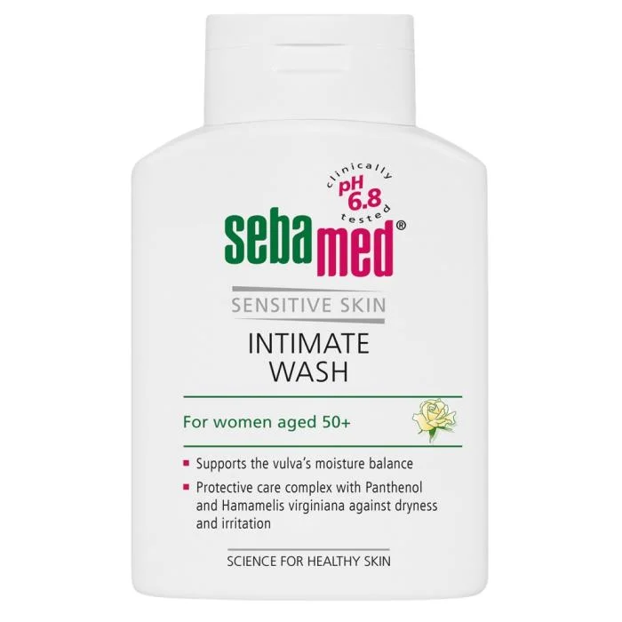 SEBAMED švelnus intymios higienos prausiklis menopauzei PH 6.8, 200 ml