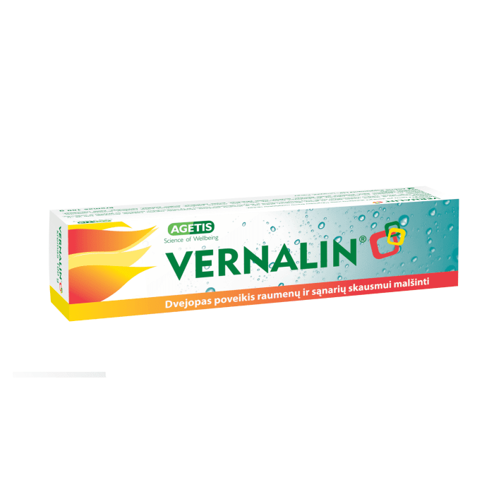 VERNALIN dvejopo poveikio (šalčio-šilumos) kremas 100 g