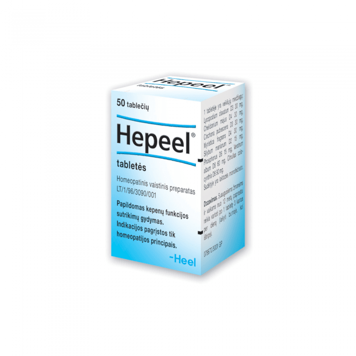 Hepeel tabletės N50