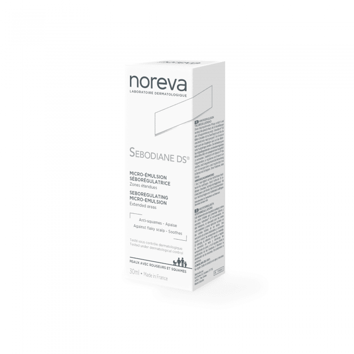 NOREVA riebalų išsiskyrimą reguliuojanti mikroemulsija SEBODIANE DS 30 ml