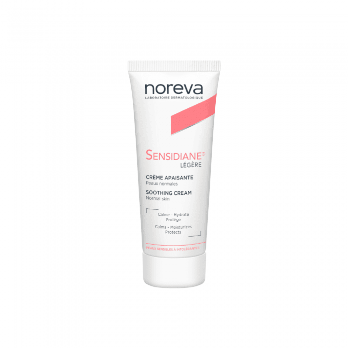 NOREVA drėkinamasis lengvos konsistencijos kremas jautriai odai SENSIDIANE 40 ml