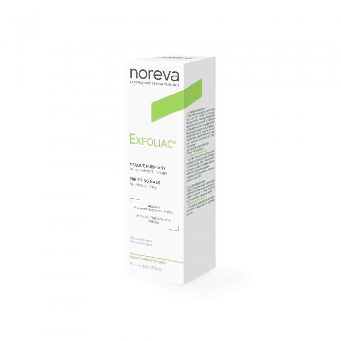 NOREVA odos poras valanti kaukė EXFOLIAC 50 ml