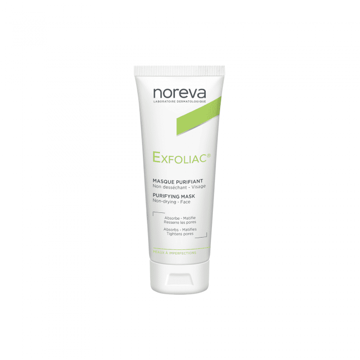 NOREVA odos poras valanti kaukė EXFOLIAC 50 ml