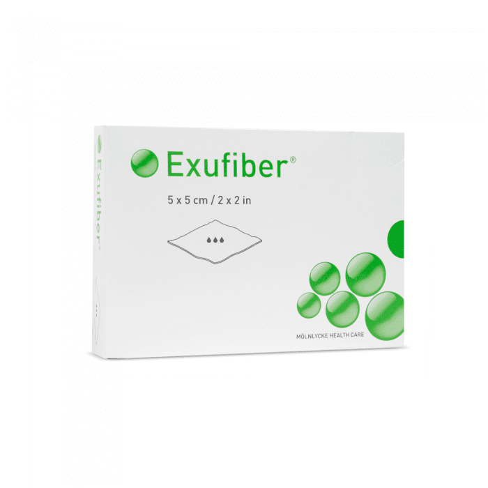 Exufiber geliu virstantis tvarstis 5 x 5 cm, N10
