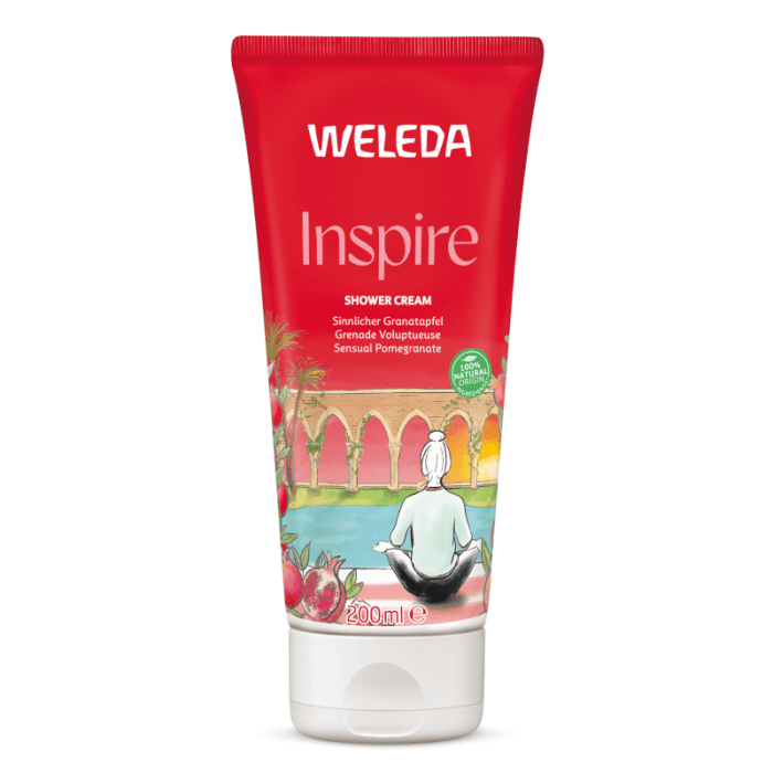 WELEDA INSPIRE prausiklis, 200 ml