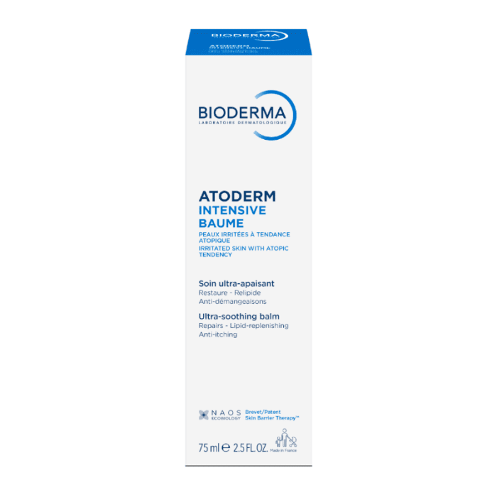 BIODERMA kremas emolientas labai sausai ir atopiškai odai ATODERM INTENSIVE BAUME, 75 ml