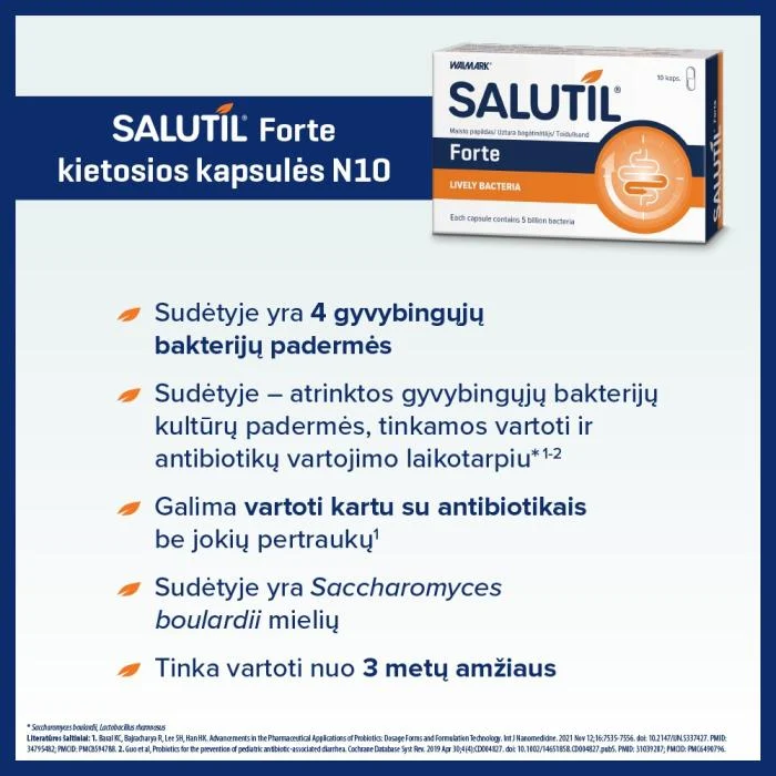 SALUTIL Forte kapsulės N10