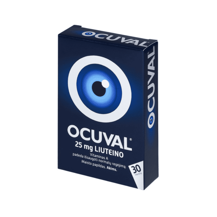 Ocuval tabletės N30