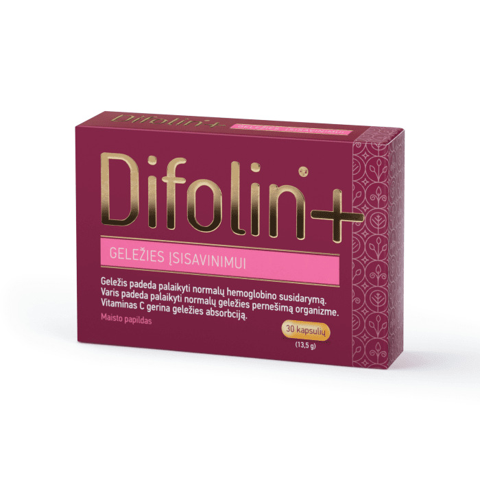 Difolin+ kapsulės N30