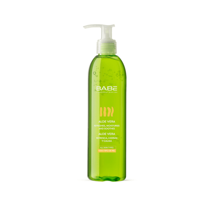 BABĒ drėkinamasis atkuriamasis alavijo gelis BODY 300 ml