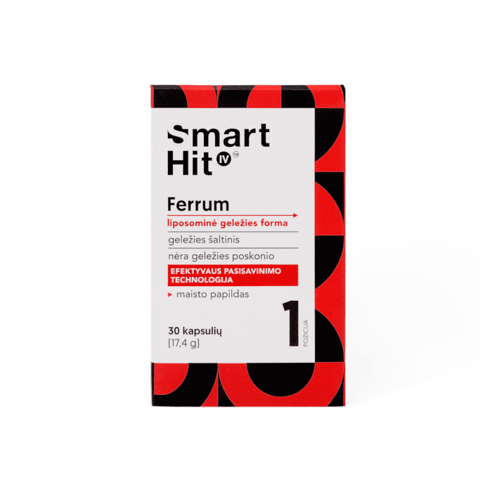 SMARTHIT IV Ferrum kapsulės, N30
