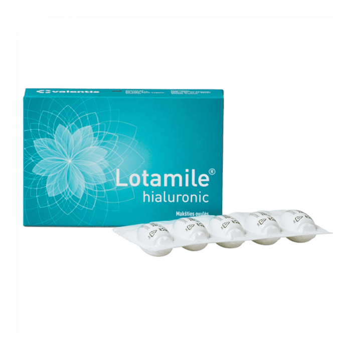LOTAMILE Hialuronic makšties ovulės N5
