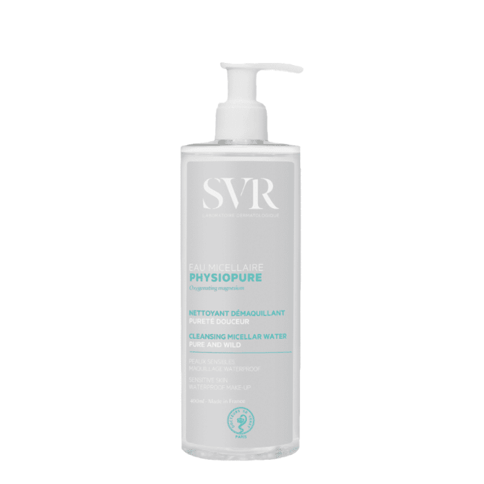 SVR PHYSIOPURE EAU MICELLAIRE micelinis vanduo jautriai odai, 400 ml