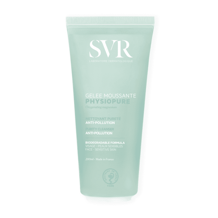 SVR PHYSIOPURE GELÉE MOUSSANTE veido prausiklis jautriai odai, 200 ml