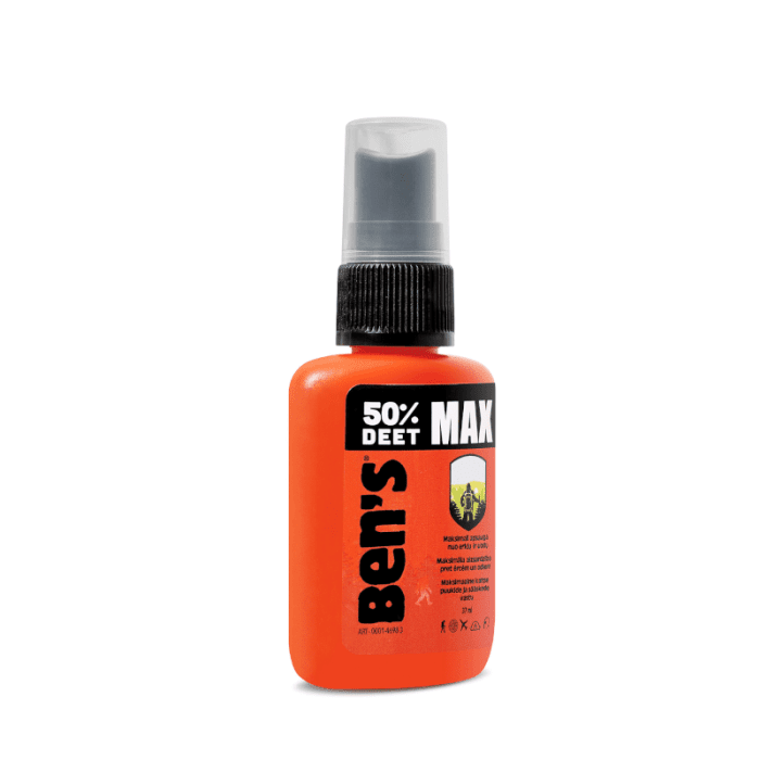 Ben‘s Max purškiamas repelentas 37 ml