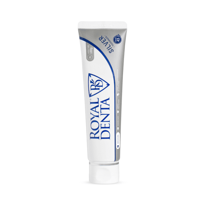 Royal Denta dantų pasta su sidabru Silver 130 g