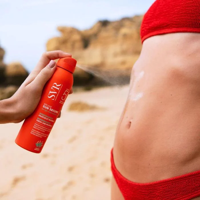 SVR SUN SECURE BRUME SPF50 purškiamas balzamas nuo saulės veidui ir kūnui, 200 ml