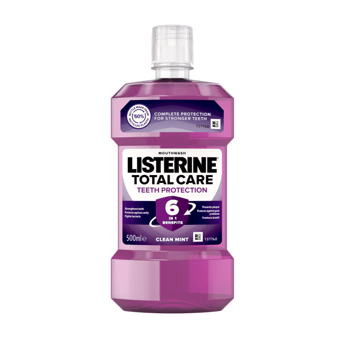LISTERINE burnos skalavimo skystis TOTAL CARE 500 ml
