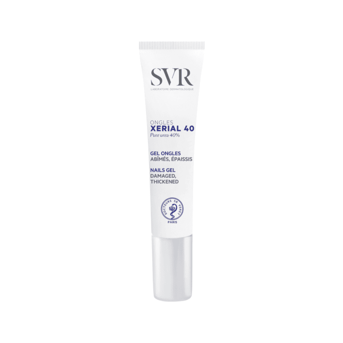SVR XERIAL 40 ONGLES gelis su 40% šlapalo pažeistiems nagams, 10 ml