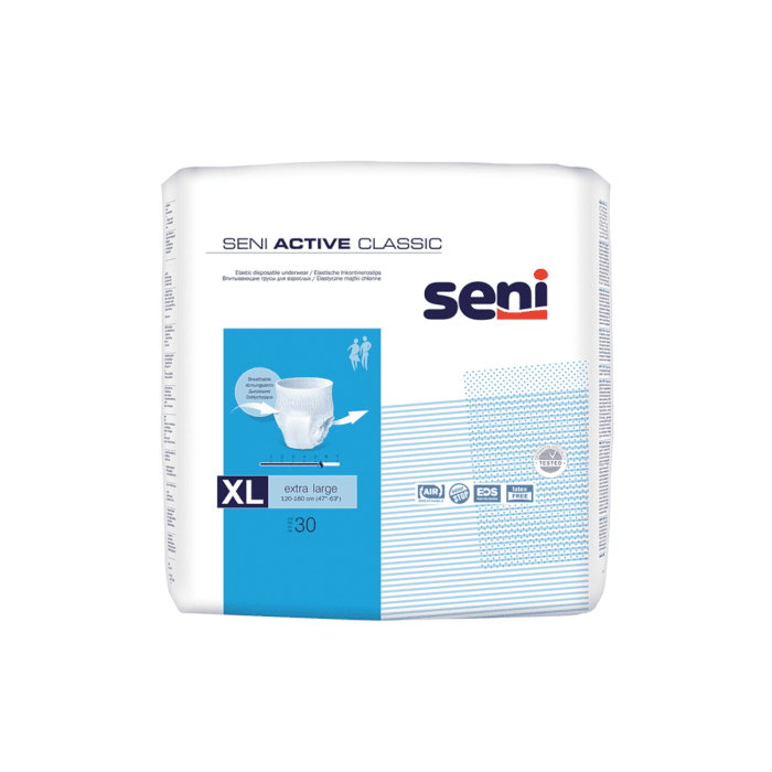 SENI ACTIVE CLASSIC XL sauskelnės-kelnaitės N30