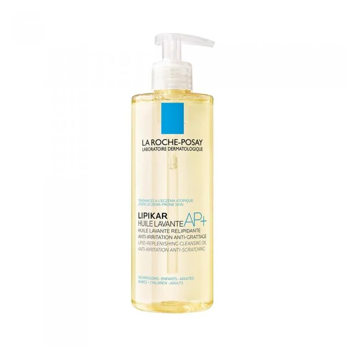 LA ROCHE-POSAY dušo ir vonios aliejus LIPIKAR AP+, 400 ml