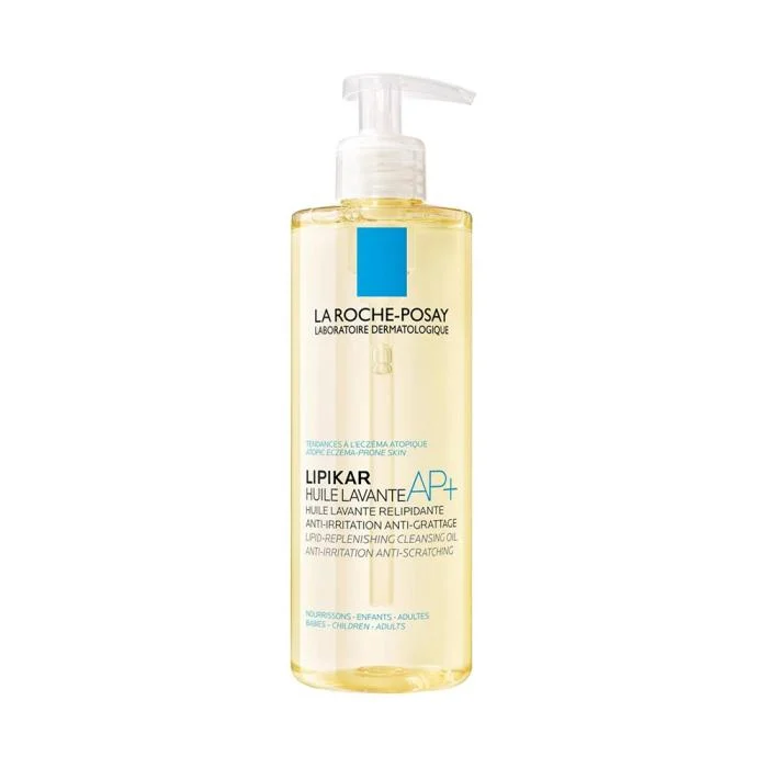 LA ROCHE-POSAY dušo ir vonios aliejus LIPIKAR AP+, 400 ml