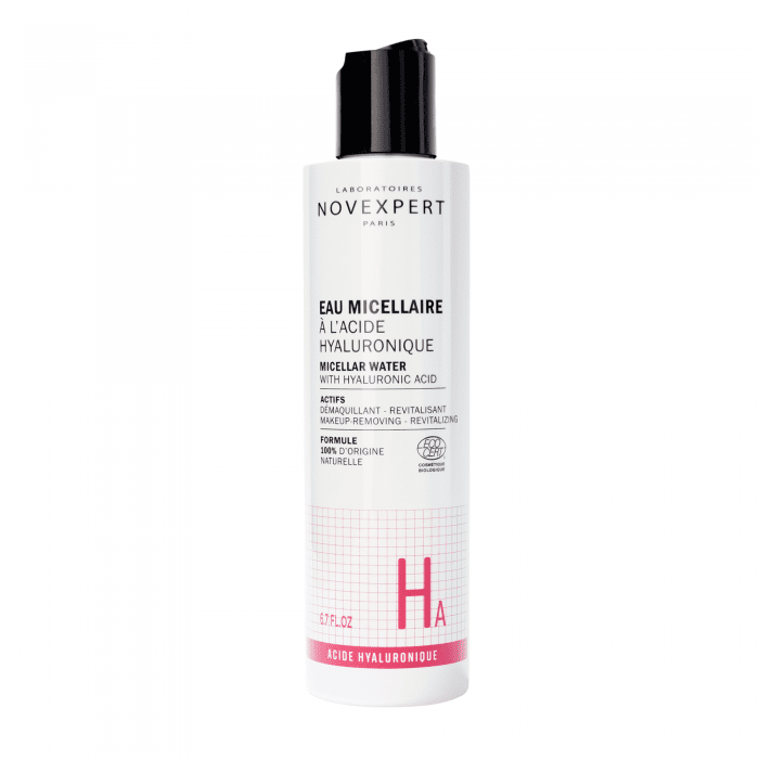 NOVEXPERT micelinis vanduo su hialurono rūgštimi 200 ml
